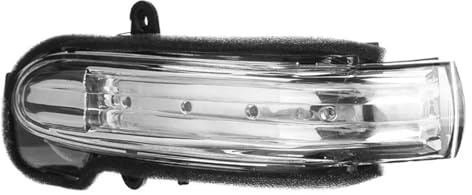 Intermitente Retrovisor 1/2 Luz De Señal Giro Para Espejo Retrovisor Para Mercedes Clase C W203 2004-2007 C160 C180 C200 C220 C230 C240 ​​C270 C280 C320 C350 C55 Luces Giro Indicadoras(Izquierda)