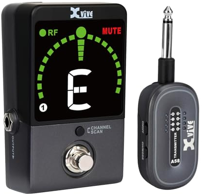 XVIVE P58-5.8GHZ DIGITAL GUITAR PEDAL WIRELESS SYSTEM