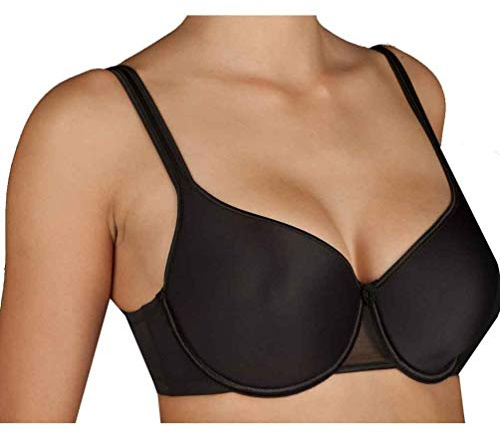 Selene, Reggiseno Donna Modellante, con Ferretto e Coppe Preformate in Morbido Tessuto, Collezione Sara, Colore Terra, Taglia 4C