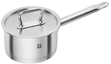 Zwilling Padella Pro S da 16 cm. Corpo in acciaio inox 18/10 antigraffio. Manici ergonomici che rimangono freschi. Nucleo in alluminio. Base sandwich a 3 strati. Per tutti i piani cottura.