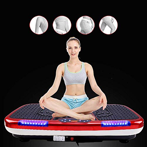 Vibration Träningsmaskin Viktminskning Fitness Vibrationsplattor Tappa fett Vibrationsplattform Maskin Kroppsform och massage Svängplattform Hemträningsutrustning Balanstränare