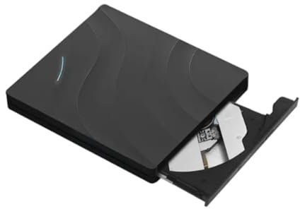 Marran DVD External USB3.0 Type-C Multifunctional Blu Ray CD Writer Drive Burner Reader Suitable for Laptop PC in Any Occasion