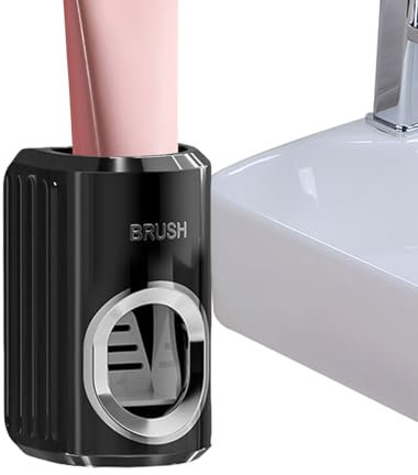 Automatic Toothpaste Dispenser | Toothpaste Pump Dispenser | Auto Smart Organizer Rack Wall Mounted Gadgets for Home RV Family