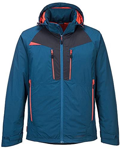 Portwest DX4 Winter Jacket, Size: XXXL, Colour: Metro Blue, DX460MBRXXXL