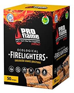 1 lot de cubes d'allumage pour cheminée, allume-feu de four, allume-charbon et allume-bois