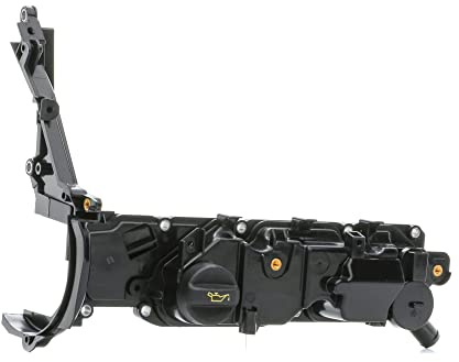 RIDEX 977C0053 Coperchio punterie con guarnizione senza viti/bulloni con tappo di chiusura con valvola di sfiato Compatibilità con OPEL GRANDLAND X A18