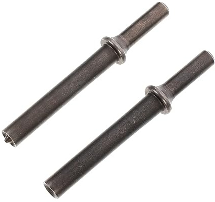 Mikinona Martello Pneumatico in Ferro Nero 2 Pezzi per Rivetti Set Resistente e Pratico Martello per Rivetti Solidi, per Lavori di Officina e Riparazioni Automobilistiche