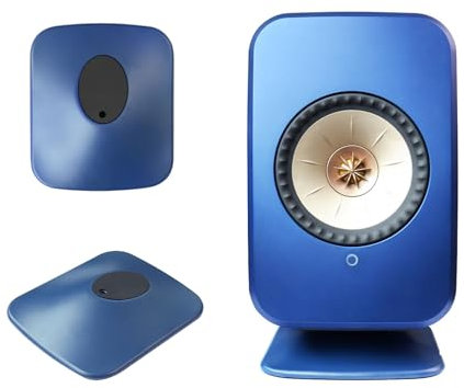 EUGOOCX 2 soportes de altavoces de escritorio para altavoces inalámbricos KEF LSX II/LSX II LT, monitor de sonido envolvente, altavoz de audio, soporte de escritorio, accesorios de TV y cine en casa