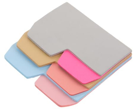 STOBOK Notizblöcke in 6 Farben Index-notizpapier Sauberes Entfernen Für Die Organisation in Schule Büro Und Zuhause