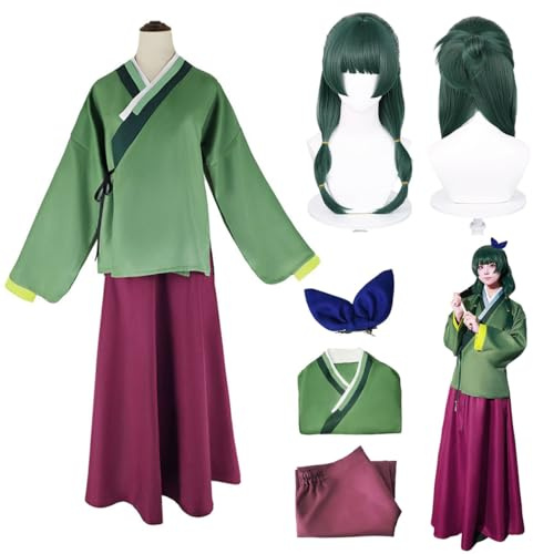 AnkekolyStar Costume de Maomao Cosplay, Figures d'anime pour les jeux de rôle pour Halloween Christmas (Maomao, XXL)