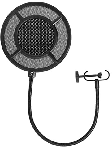 Mipcase 1 pieza Filtro de Micrófono Antiviento de Micrófono Protección para Grabación y Streaming Diseño Duradero y Resistente Compatible Estudio