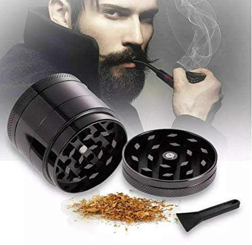 Grinder en métal Ø 40 mm – moulin à herbes 4 couches Broyeur à Epices et à Condiments, 4 Pièces