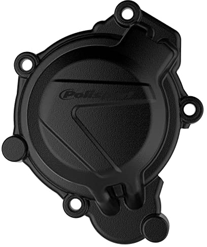 POLISPORT 8464100001 Protector de motor para moto negro
