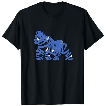 Bjj Jiu Jitsu Belt Gorilla - Blue T-Shirt