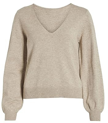 VIRIL REV Col en V L/S - Noos, Mélange Naturel., L