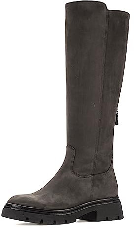 Gabor Damen Klassische Stiefel, Frauen Stiefel,Wechselfußbett,Best Fitting,langschaftstiefel,reißverschluss,Pepper/schwarz,37.5 EU / 4.5 UK