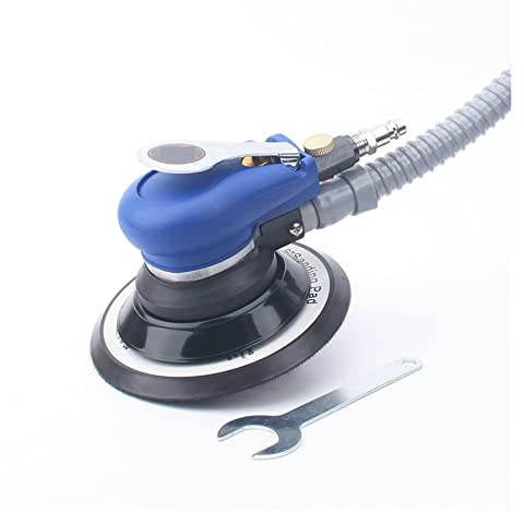 Lucidatrice a tampone a velocità variabile Levigatrice a palmo orbitale casuale ad aria professionale da 6 pollici, levigatrice pneumatica con vuoto Lucidatrice pneumatica da 150 mm Levigatrice da 6 p