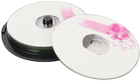 52x Speed ​​Blank CD-R Discs, 700MB Capacity, Compatible with iOS for for for for for for Not Rewritable, PC Material for Digital Pictures and Music (Elpricoad9y2xwkit-11)