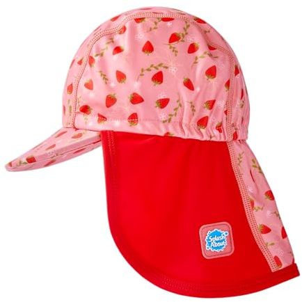 Splash About Kids Legionnaire Sun Hat, Strawberry Field 1-3 Years