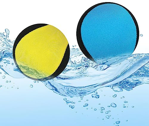 dellyy Water Ball, 2 Piezas Pelota Que Rebota En El Agua, Pelotas De Agua, Juegos Piscina, Juegos De Agua Adecuado para Niños, Adolescentes, Adultos