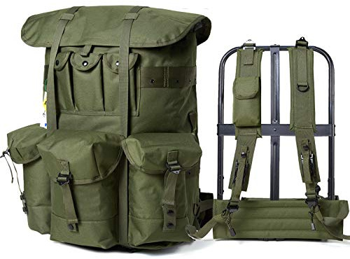 MT Military Surplus Large Alice Pack Army Survival Combat Backpack ALICE Rucksack Bergen Olive Drab