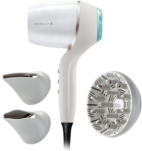 Remington Hydraluxe Pro Hair Dryer - EC9001, White