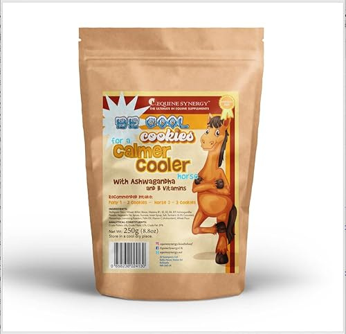 BE COOL COOKIES for a Chilled Out CALM COOL Horse - With Ashwagandha and B Vitamins