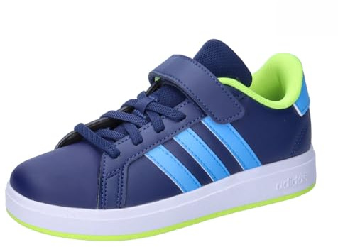 adidas Grand Court 2.0 Shoes Children, Zapatillas Unisex niños, Darkblue BLUBRS LUCLEM, 35 EU