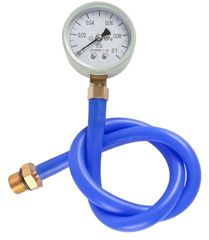Namvo Automotive Détecteur de colmatage à Trois Voies, détecteur de colmatage de Tuyau d'échappement, détecteur de Pression, manomètre de Contre-Pression, jauge de colmatage Universelle pour