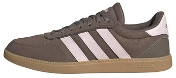 adidas Donna BREAKNET Sleek Shoes, Earth Strata/Clear Pink/Gum 3, 38 EU