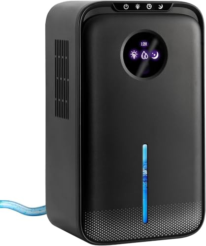 Dehumidifiers for Home,2.7L Water Tank Small Dehumidifier for Drying Clothes with (8-12-24H) Timer and Auto Shut Off Defrost,Ultra Quiet for Bathroom Bedroom Closet RV