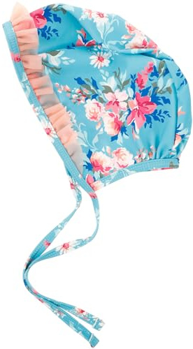 Milisten Gorro de Natación Profesional para Niña, Talla 90-120, Tejido Cómodo y Transpirable, Color Azul, Gorro de Baño para Cabello Largo, Adecuado para Piscina y Deportes Acuáticos