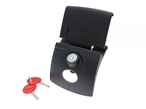101_Octane Schloss für Top Case Koffer 32L, Metall, Schwarz, Sicherheitsschloss, Schlüssel entsperren