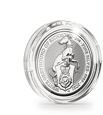 Fyr myntkapslar Ultra 2 oz. Queens Beasts Silver (38,61 mm), 10-pack