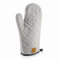 Lacor - 60039 - Guante Horno Colección Lima, Manopla Resistente al Calor, Correa para Colgar, 30cm, Gris Jaspeado