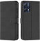 Verco Funda para Realme 9 5G, Realme 9 Pro 5G Telefono Movil Case Compatible con Realme 9 5G / Realme 9 Pro 5G Libro Protectora Carcasa, Negro