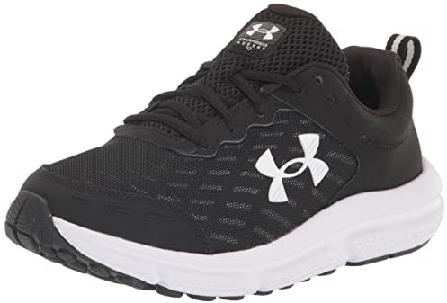 Under Armour Men's Charged Assert 10 Camo, (001) Black/Black/Pitch Gray, 9.5, US