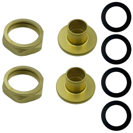 upmbzie 125 Bronze Union Flange 529913 1/2 Solder Connection Includes Nuts Gaskets and Adapters Compatible with 125 Union Pumps