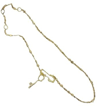 Cadena de cintura vintage con cuentas unisex para decoración diaria de fiestas, accesorio tradicional de cinturón de moda