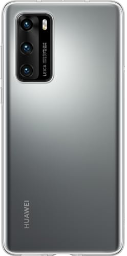 HUAWEI P40 Clear Mobile Phone Case, Original Accessory, Transparent