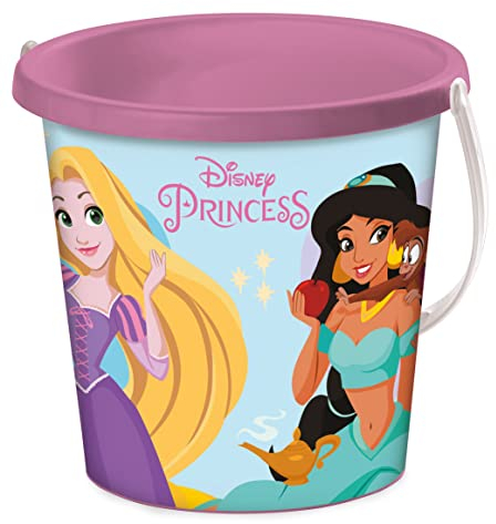 Mondo Toys - BUCKET PRINCESS - Sandeimer ø17 cm - Strandspielzeug für Kinder ab 3 Jahren - 28416