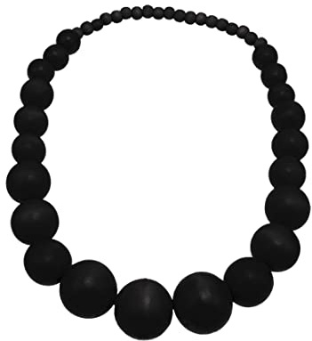 COLORFUL BLING Ethnic Chunky Natural Wood Bead Necklace for Men Women Unisex Handmade Africa Wooden Beaded Chain Strand Necklaces Statement Hip Hop Jewelry
