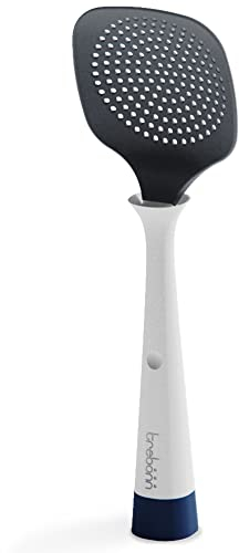 Trebonn - UP! Schiumarola - L'innovativo Cucchiaio Schiumatoio Che Sta In Piedi e Non Sporca. Realizzato in Nylon, Perfetto Per Scolare Fritture, Pasta, Verdure