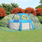 Homgoday Pool-Kuppel Poolüberdachung Pooldach Pool Abdeckung Gartendach Schwimmbadabdeckung Pooldach für Aufstellpools Poolabdeckung Dach Verstärkte Basis Oval Transparent 530x410x205 cm