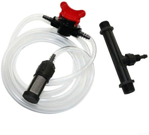 Kit d'injecteur d'engrais Venturi pour irrigation automatique, 1,27 cm avec filtre pour l'entretien des plantes de jardin