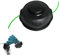 Cloudarrow Tête de débroussailleuse Makita 198893-8 pour tondeuse à gazon Makita DUR191L DUR191U