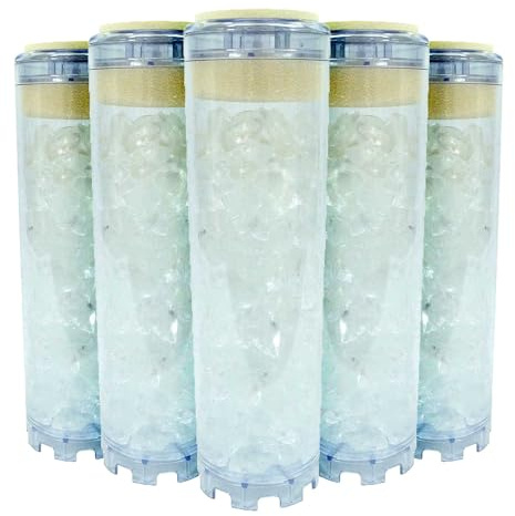 Kit De 5 Cartuchos De Polifosfato - 93/4 Para Portafiltro De Agua