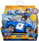 PAW PATROL Chases Deluxe Basis Fahrzeug aus dem Kinofilm mit Hundefigur, Spielzeugauto, ab 3 Jahren