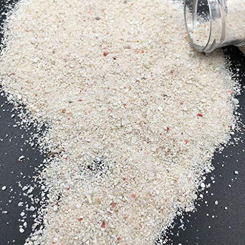 Maxtonser Beige Blu Oceano Sabbia Acquario Ghiaia Pesce per Vetro Lucido Sabbia per Decorazione Domestica Resina epossidica Stampo Riempimenti Ornamen