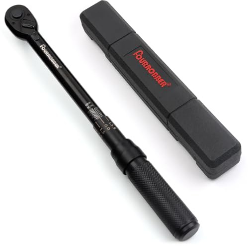 FOURROBBER Drehmomentschlüssel Auto 25-220Nm, 1/2 Zoll für Auto reifenwechsel, LKW, NKW, Motorrad Reparatur und Wartung